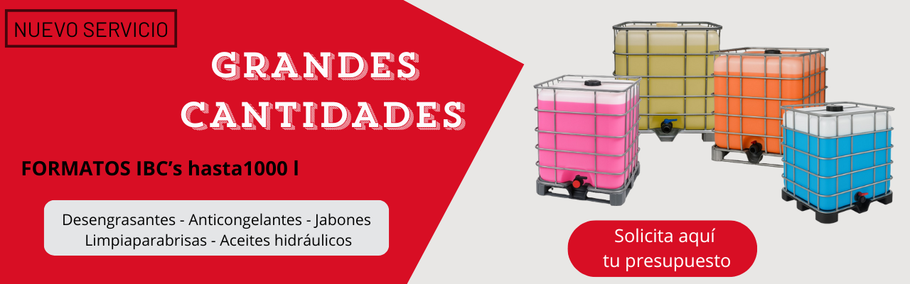 grandes cantidades IBC