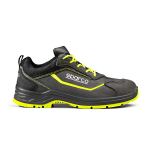 ZAPATO SEGURIDAD INDY CONOR GRIS-AMARILLO