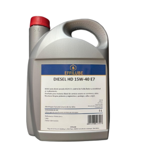 Aceite motor vehículos pesados DIESEL HD 15W-40 E7 (incl.SIGAUS RD679/2006 (0.045€/l))