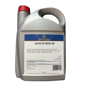 Aceite de transmisiones GEAR EP 80W-90 (incl.SIGAUS RD679/2006 (0.045€/l))
