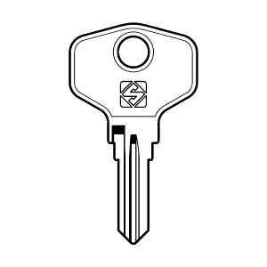 Llave plana latón HPP1R
