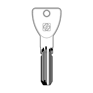 Llave de puntos latón MC27R