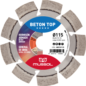 Disco Diamante Segmento BETON TOP
