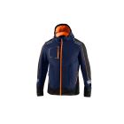 CHAQUETA TÉCNICA YORK AZUL MARINO-NARANJA