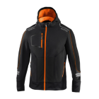 CHAQUETA TÉCNICA YORK NEGRO-NARANJA