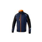 CHAQUETA CORTAVIENTO AUSTIN AZUL MARINO-NARANJA