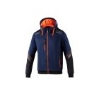 SUDADERA TÉCNICA COLORADO AZUL MARINO-NARANJA