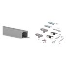 Kit puerta corredera Encastrada R120E + Perfil Falso techo