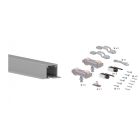 Kit puerta corredera Sobrepuesta R120S + Perfil Falso techo