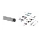 Kit puerta corredera Encastrada R40E + Perfil Básico