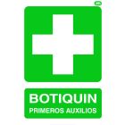 Cartel plástico "BOTIQUÍN"