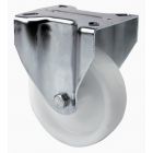 Rueda de poliamix blanco Fija SERIE ZV-UT 