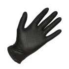 GUANTES NITRILO SUPERDIAMANTADO REUTILIZABLE NEGRO - VOLCANO
