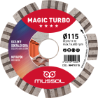 Disco Diamante Turbo Segmentado MASTER TURBO