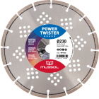 Disco Diamante Segmentado POWER TWISTER