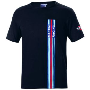 CAMISETA BIG STRIPES MARTINI-R NEGRO