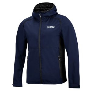 CHAQUETA CORTAVIENTOS WINDBREAKER AZUL MARINO-NEGRO