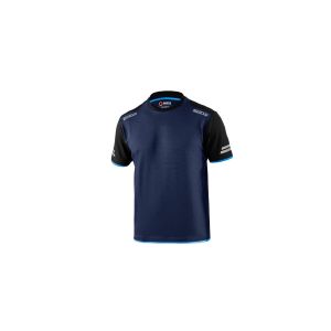 camiseta tecnica azul sparco