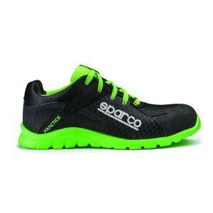 verde fluor negro practice sparco