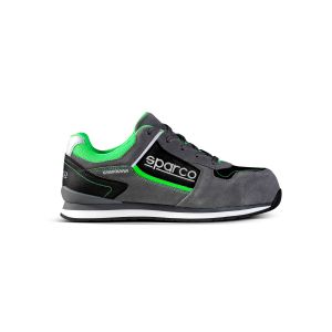 verde fluor calzado seguridad sparco