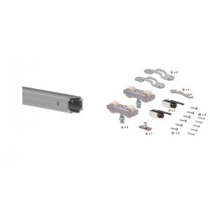 Kit puerta corredera Sobrepuesta R120S + Perfil Premium