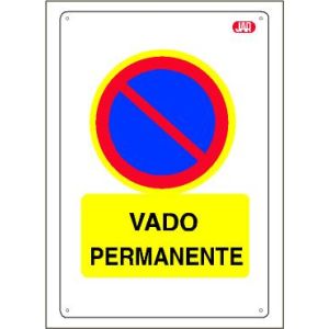 Cartel Ebron Vado permanente