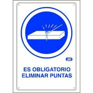 cartel eliminar puntas

