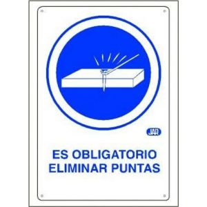 cartel eliminar puntas
