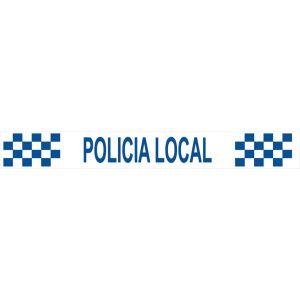 Banda de señalización POLICIA LOCAL