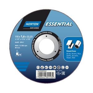 discos de corte plano metal-inox
