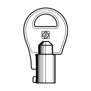 Llave tubular latón BIL1T