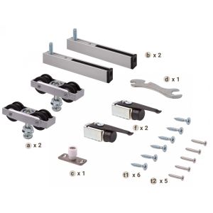 accesorios puerta retráctil 90Kg
