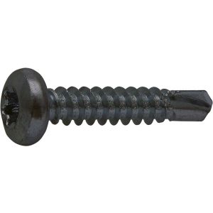 Tornillo DIN-7504-N Cab.Redonda TX Zincado Negro