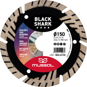 Disco Diamante Turbo Segmentado BLACK SHARK