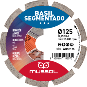 Disco Diamante BASIL SEGMENTADO