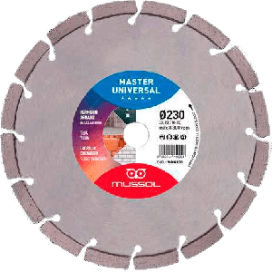 Disco Diamante Segmentado MASTER UNIVERSAL