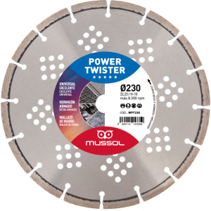 Disco Diamante Segmentado POWER TWISTER