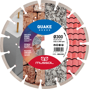 Disco Diamante Segmentado QUAKE