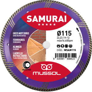 Disco Diamante Turbo SAMURAI