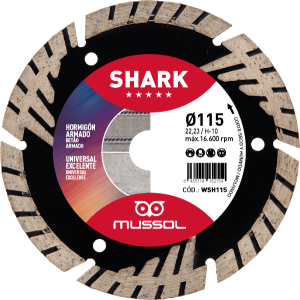 Disco Diamante Turbo Segmentado SHARK