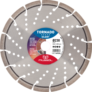 Disco Diamante Segmentado TORNADO SILENT