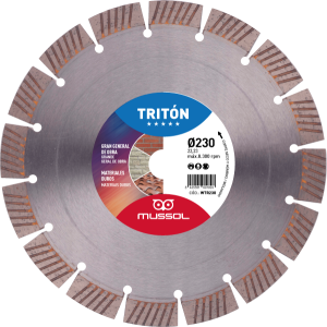 Disco Diamante Turbo Segmento TRITÓN