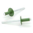 REMACHE ESTANDAR ALUMINIO LACADO/ACERO ALA ANCHA