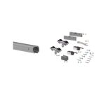 Kit puerta corredera RG80 hoja cristal + Perfil Premium