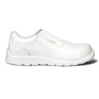 ZAPATO DE SEGURIDAD TRACKDAY S2 HOMY SIN CORDONES Blanco